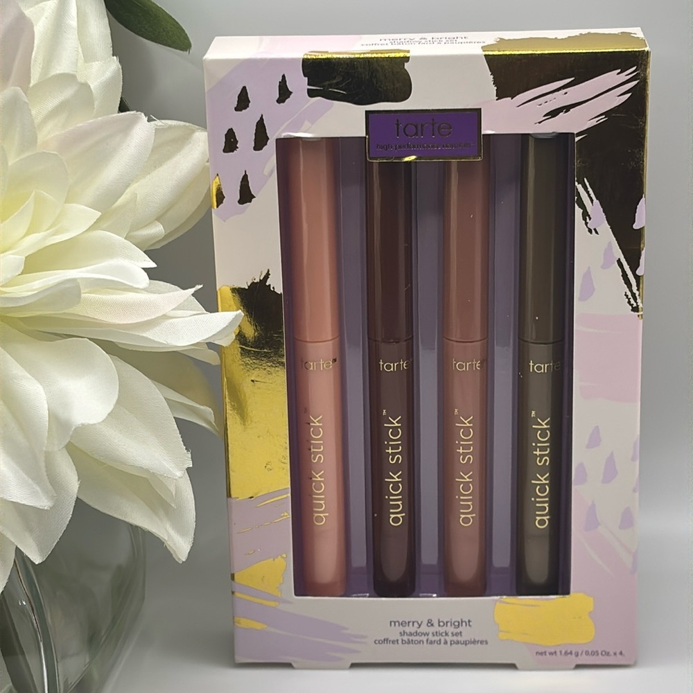 tarte Merry & Bright Quick Stick Shadow Stick 4-pc Set
